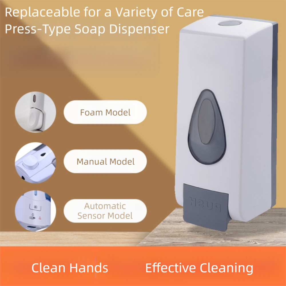 High Quality 350ML Soap Dispenser Portable Convenient Shampoo Dispenser Wall Mounted Liquid Dispenser Home Accessories