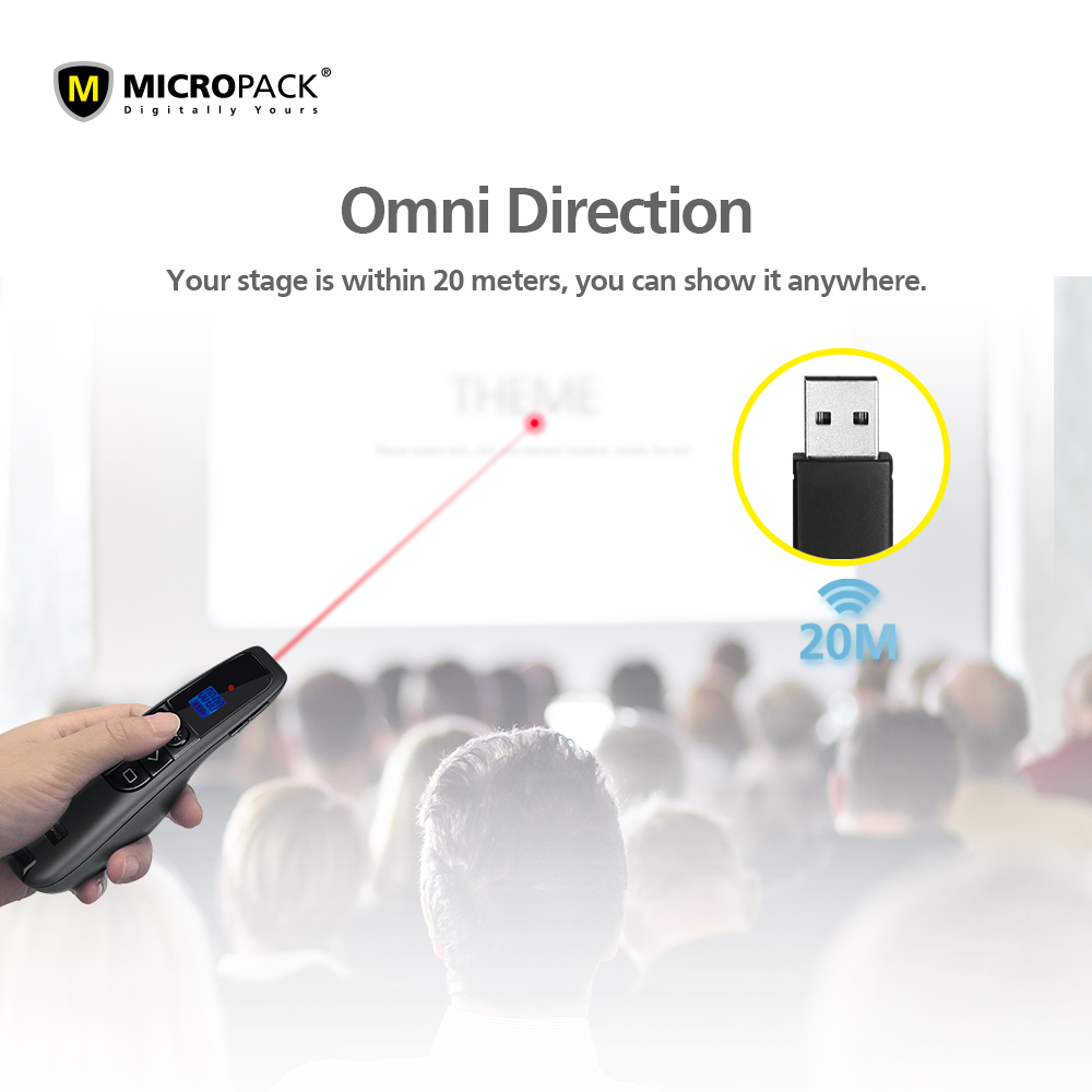 MicroPack WPM-03 Air Presentation Pointer