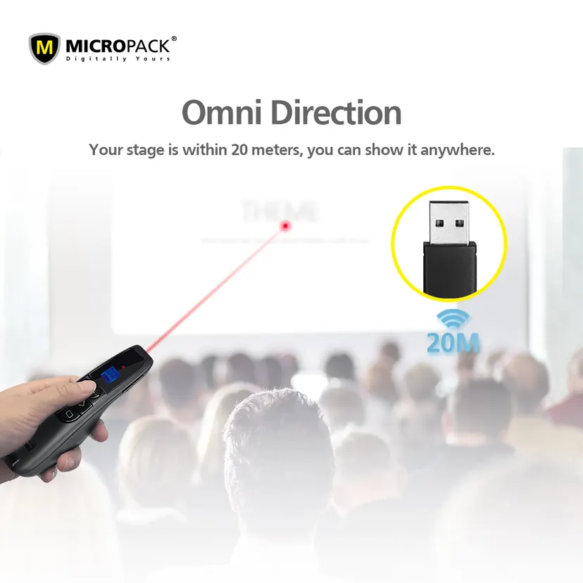 MicroPack WPM-03 Air Presentation Pointer