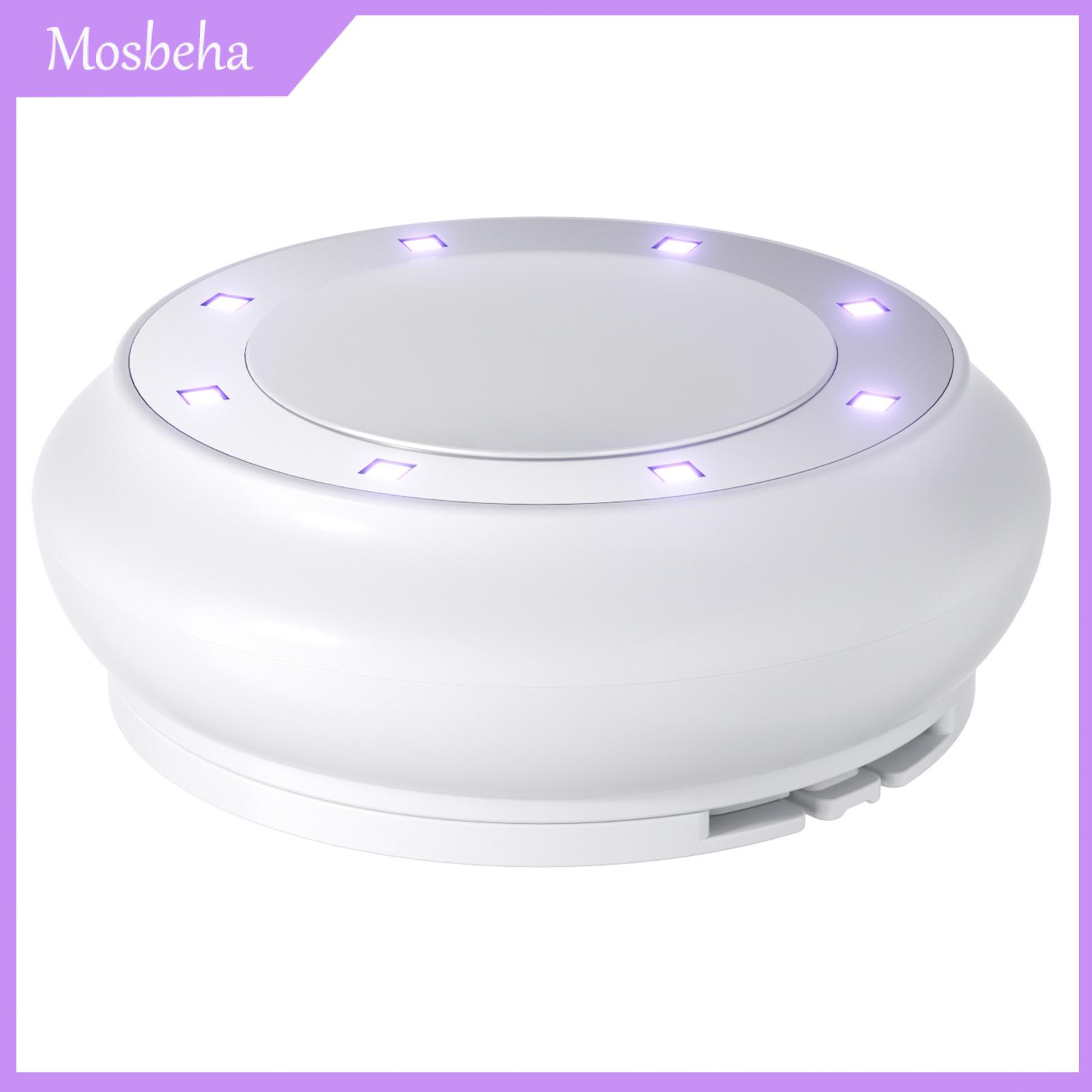 Mosbeha Automatic Toilet Sterilization Light Toilet Uv Cleaner with 8 Uv-c Leds Automatic Uv Sterilization Lamp for Toilet Hygiene for Hotel