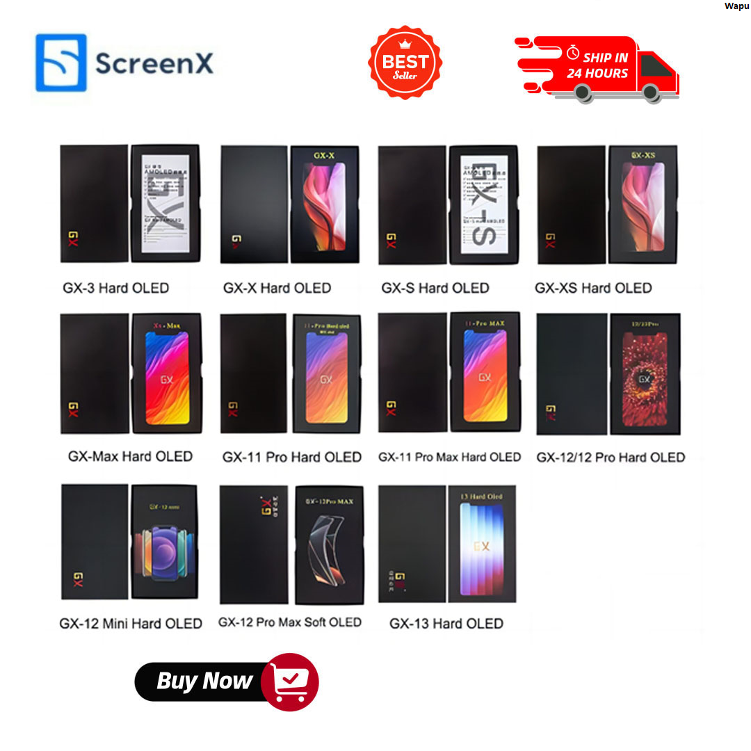 HOT GX Oled For Iphone X 11 12 13 14 Series Screen Replacement Touch Glass Display Digitizer Full Assembly with Repair Tool