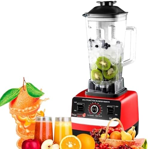 Silver Crest Blender SC-1589 5500W | 2-in-1 Heavy Duty Mixer Grinder | 60000 RPM High Speed | Unbreakable Jars | Kitchen Blender | Shoppoint Nepal