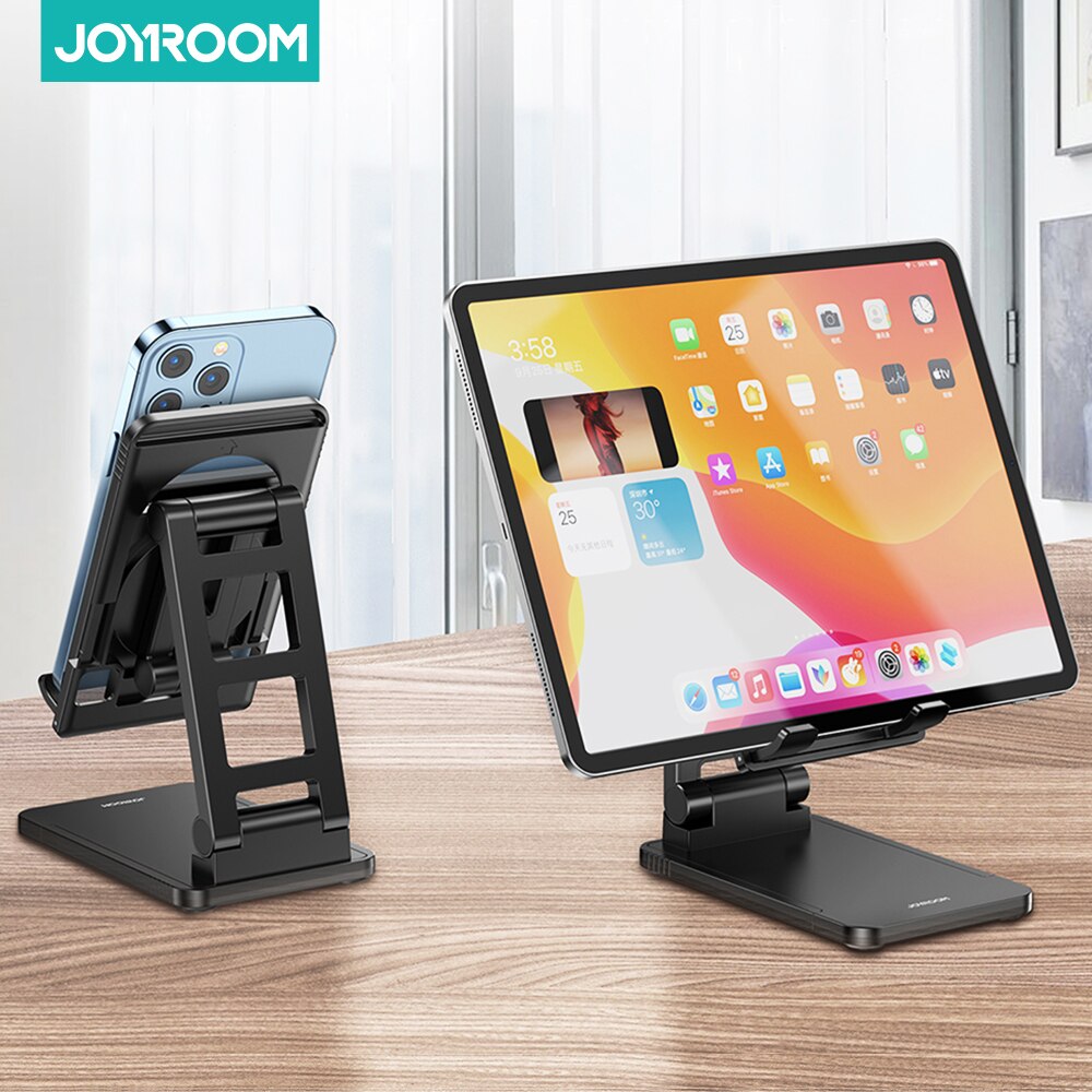 Joyroom Desktop Holder For Phone iPad 360 Adjustable Desk Tablet Smartphone Holder