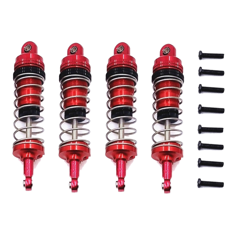 NAMUNY 4Pcs Metal Oil Shock Damper for Trx4m/C8801/C8809 RC Crawler Car Upgrade Parts Accessories