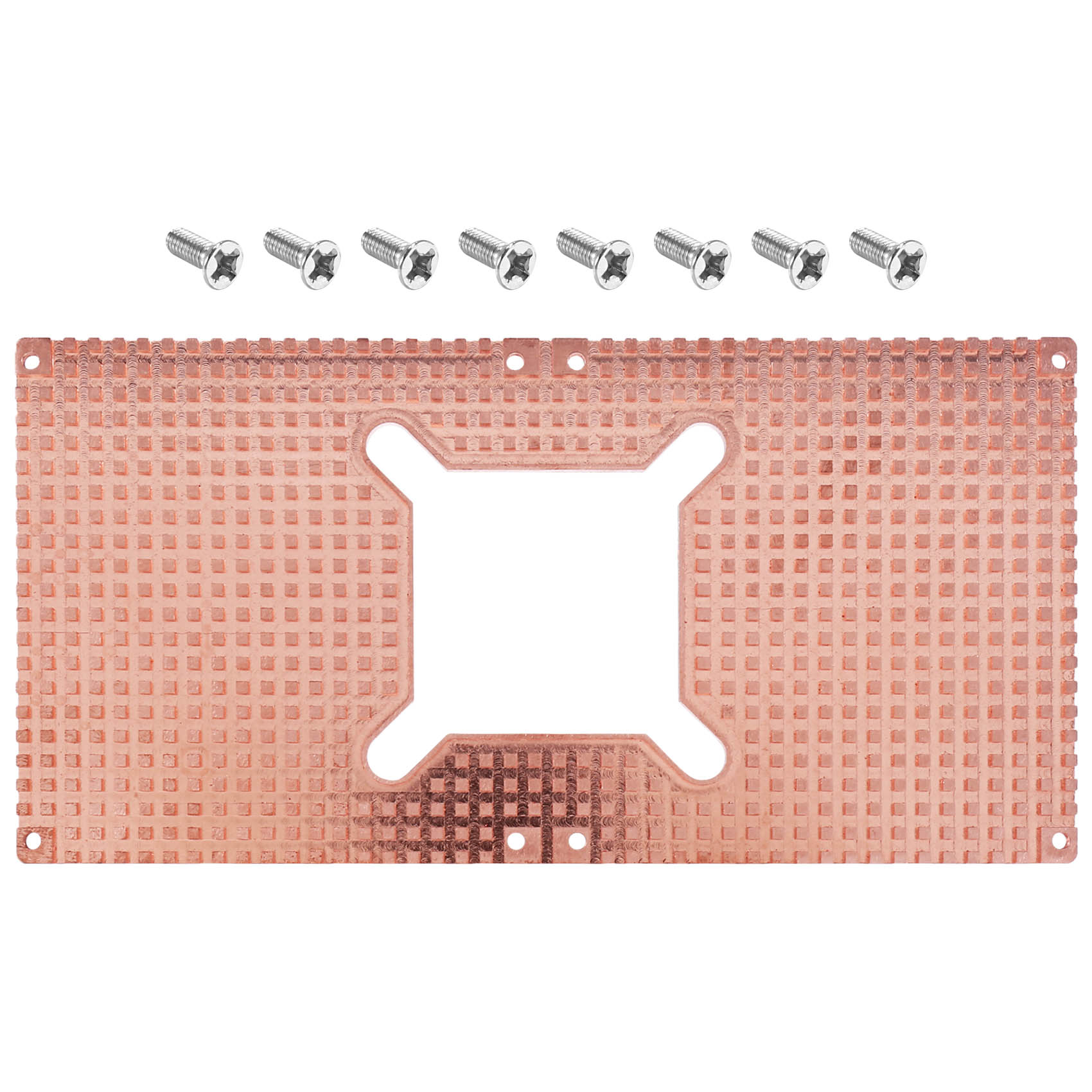 2X RTX 3060 3080 3090 Backplane Pure Copper Heat Sink Graphics Card Memory Auxiliary Radiator 90X180MM(5MM)