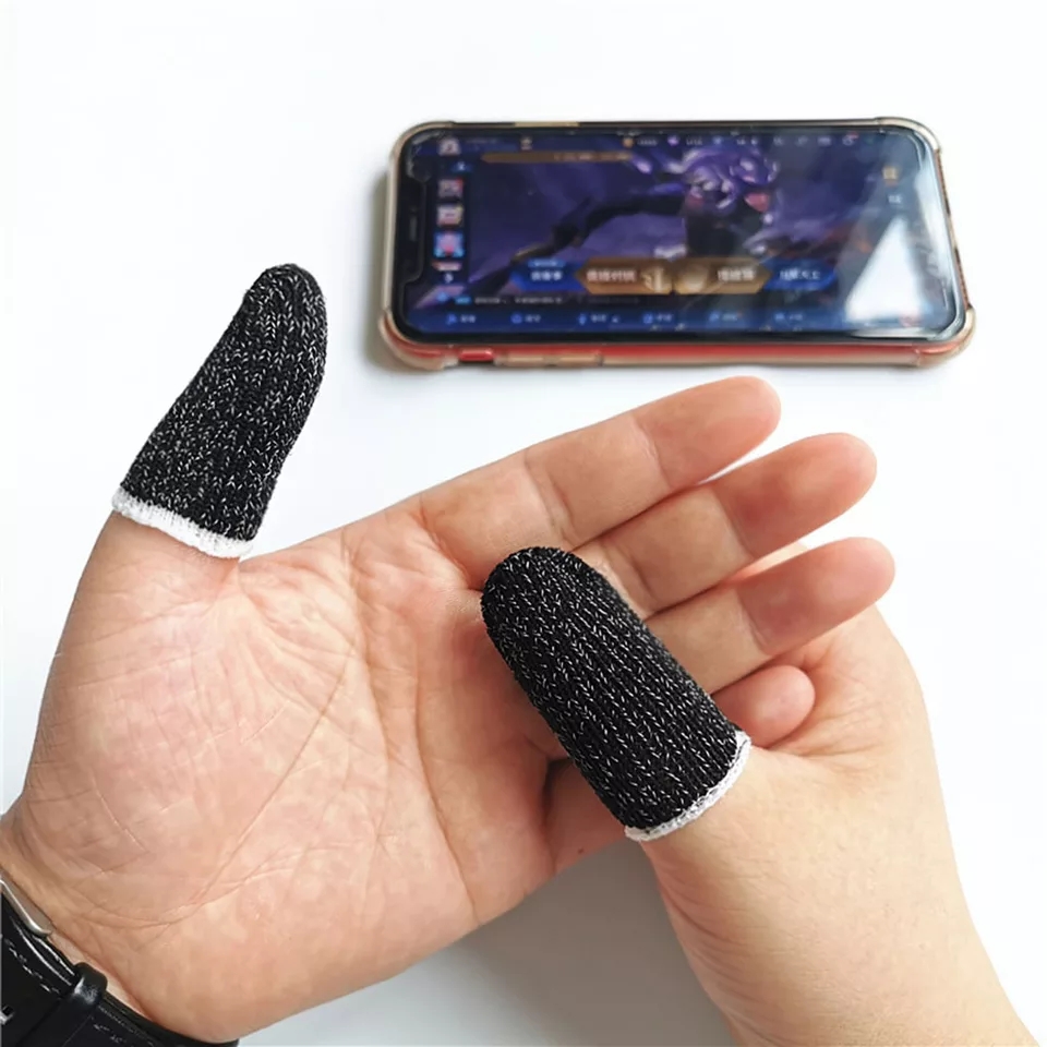 PUBG Mobile Game Finger Sleeve Controller for All Mobile Devices - Anti-Slip, Breathable, and Comfortable