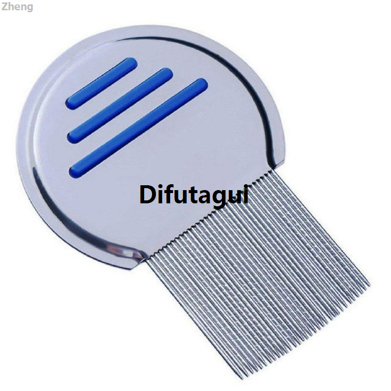 Difutagui Zheng Sub comb lice free tooth removal lice / child hair removal stainless 2025 Special New steel terminator lice comb pet head lice removal ultra high density