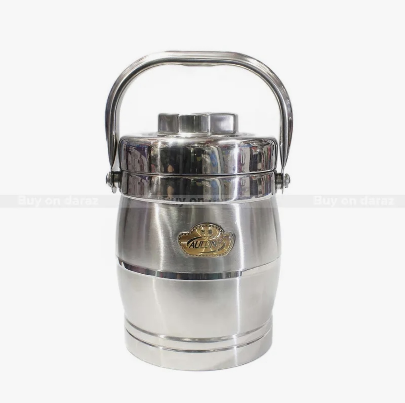 Stainless Steel Insulated Hot Pot Lunch 2.5Ltr Carrier with Handle