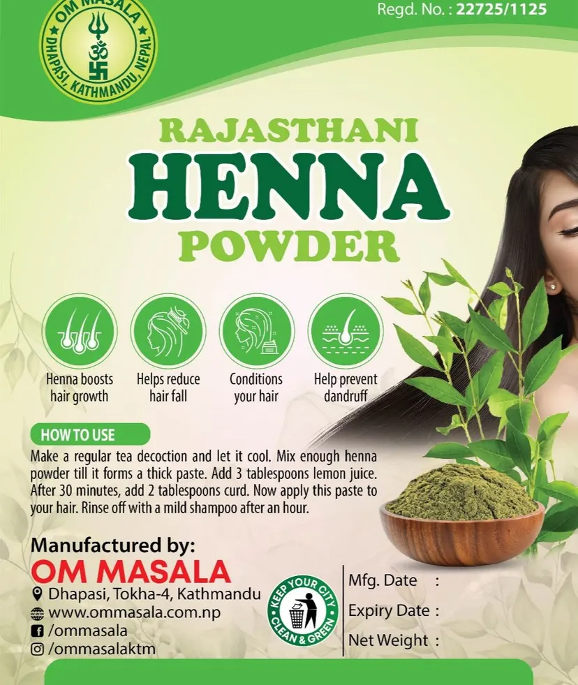 Rajasthani Henna for Hair Care -200 Grams