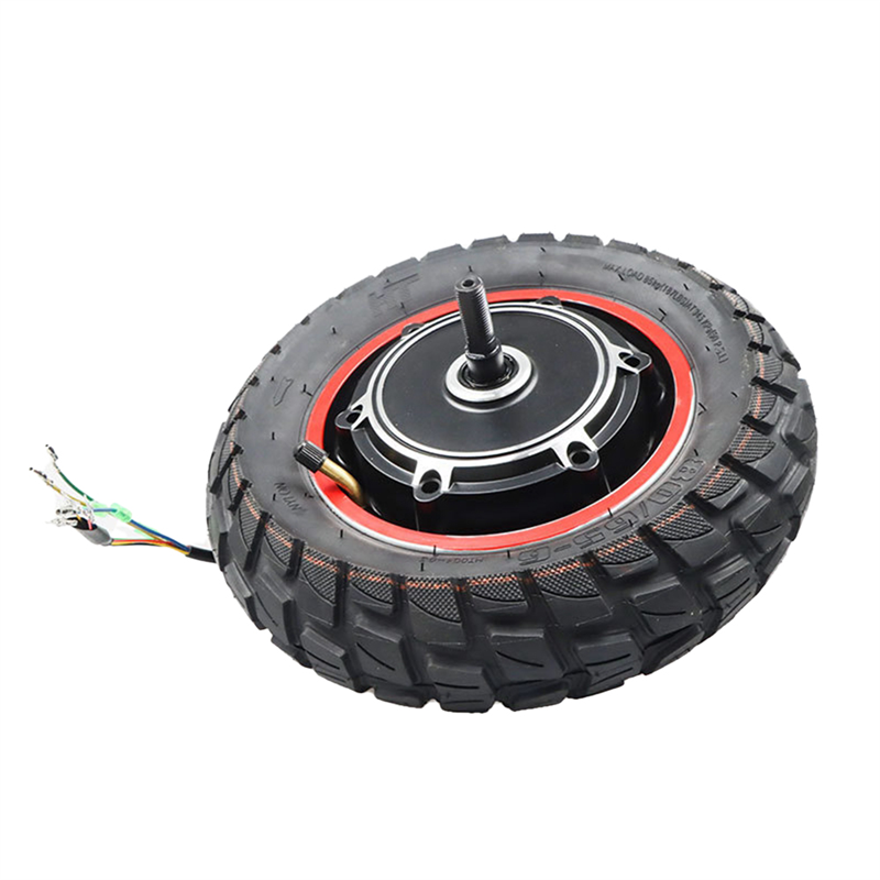 10 Inch Black Electric Scooter with Inner and Outer Tires for Electric Scooter