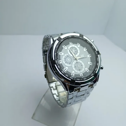 White Dial Round Shape Watch For Men