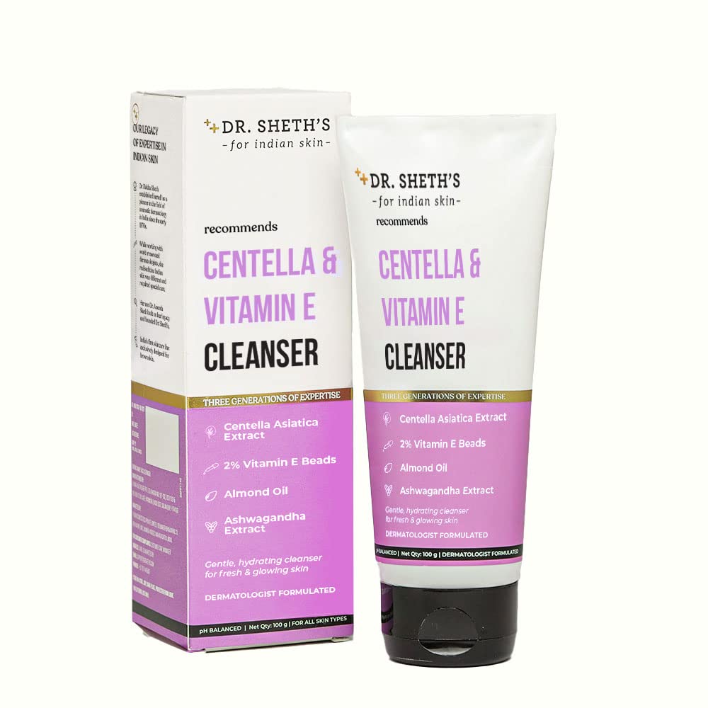 Dr Sheth's Centella & Vitamin E Cleanser (100ml)