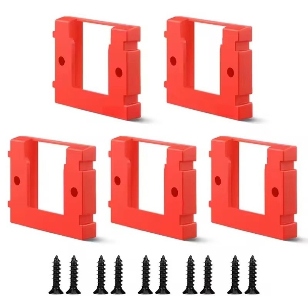 Gifts Portable Battery Base Stand Multifunctional Wall-mounted Battery Holder Red Battery Accessories for Einhell Power X-Change