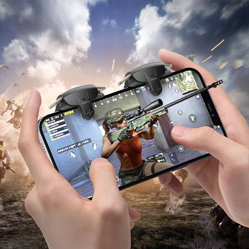 HOCO GM6 Mobile Gaming Controller With 50 mAh Battery 4 Level Speed Adjustment No Delay Instant Rebound