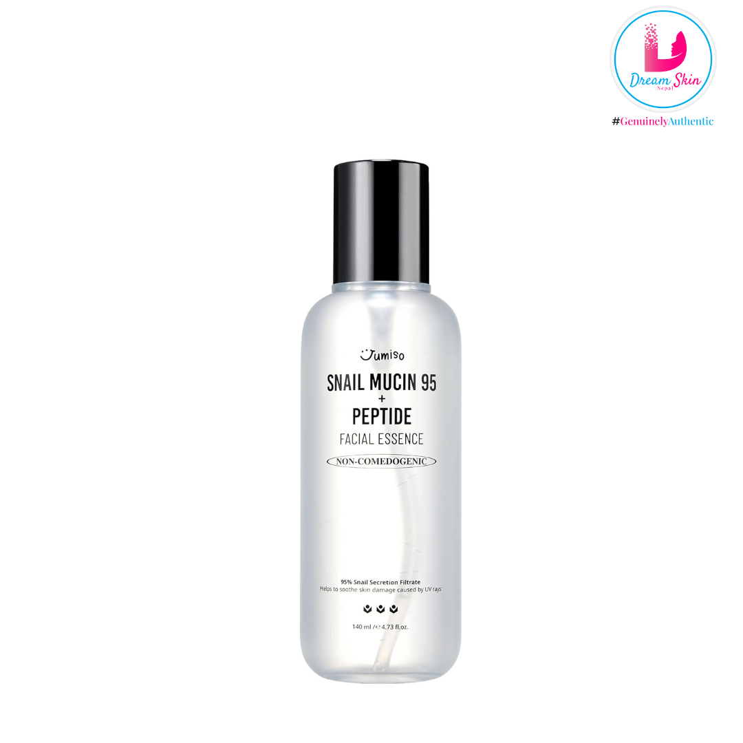 JUMISO Snail Mucin 95 + Peptide Facial Essence [140ml] By Dream Skin Nepal