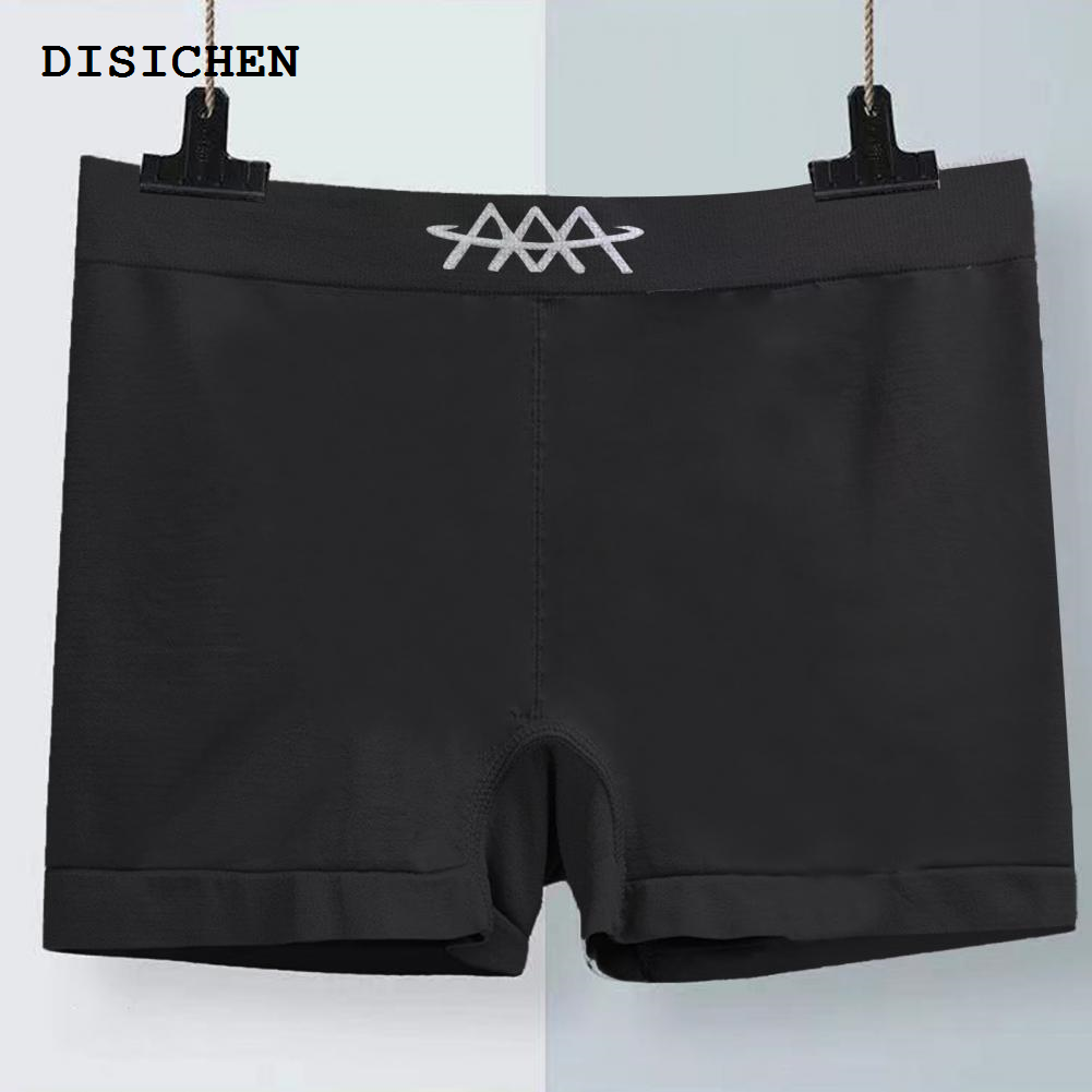DISICHEN Original Men Boxers Men Underpants High Elasticity Seamless Honeycomb Breathable Mid Waist Moisture-wicking Anti-shrink Men Underwear