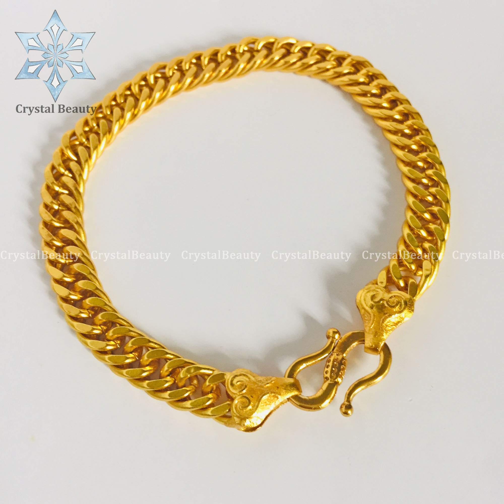 Gold Plated Panchadhatu Bracelet For Women
