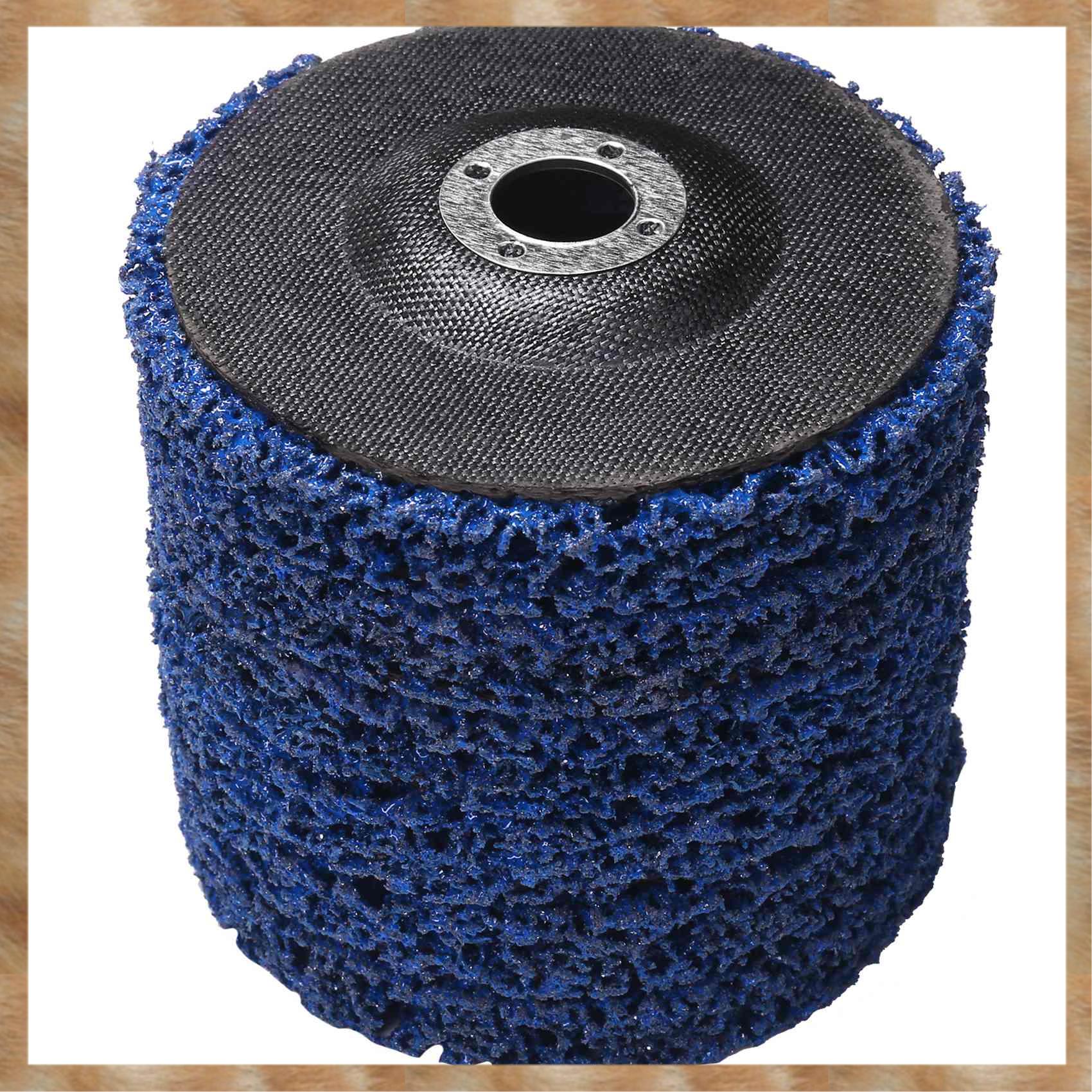 Kqueebee 6 Pcs Paint Stripping Disc Wheel Rust Stripper Strip Discs for 100mm Angle Grinder for Wood Metal Fiberglass Products