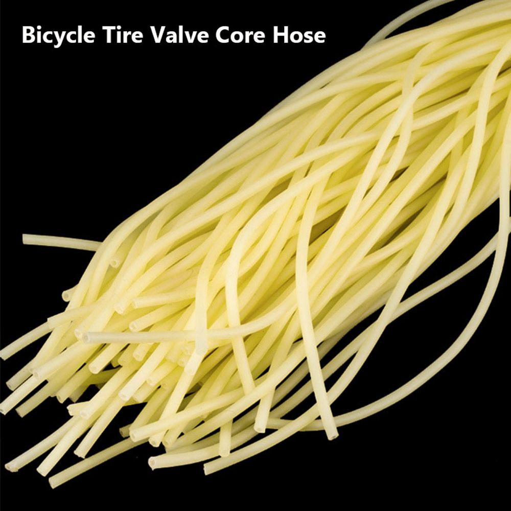 5/10pcs Bike Bicycle Tire MTB British Elastic Tube Valve Core Hose Accessories Rubber Latex Band