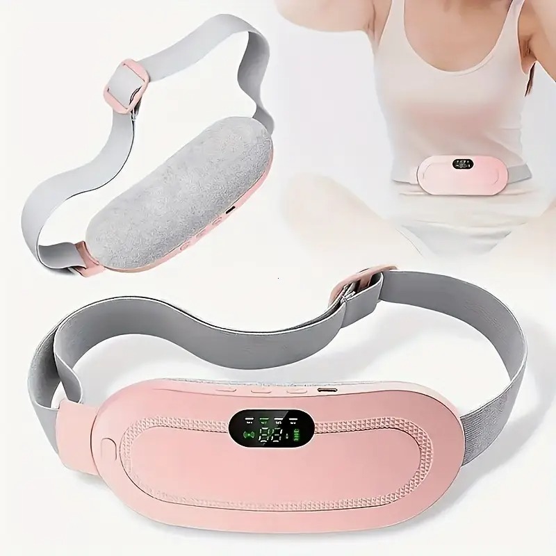 Smart Heating Belt for Period Comfort | Adjustable Heat & Massage for Lower Abdomen
