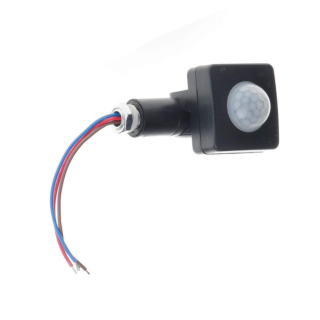 Light Motion Sensor Switch PIR Infrared Detector,AC85-265V Black