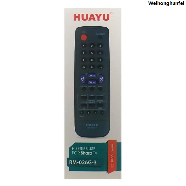 WeihonghunfeiFifty percent discount SHARP Universal Remote Control Huayu RM-026G-3 TV