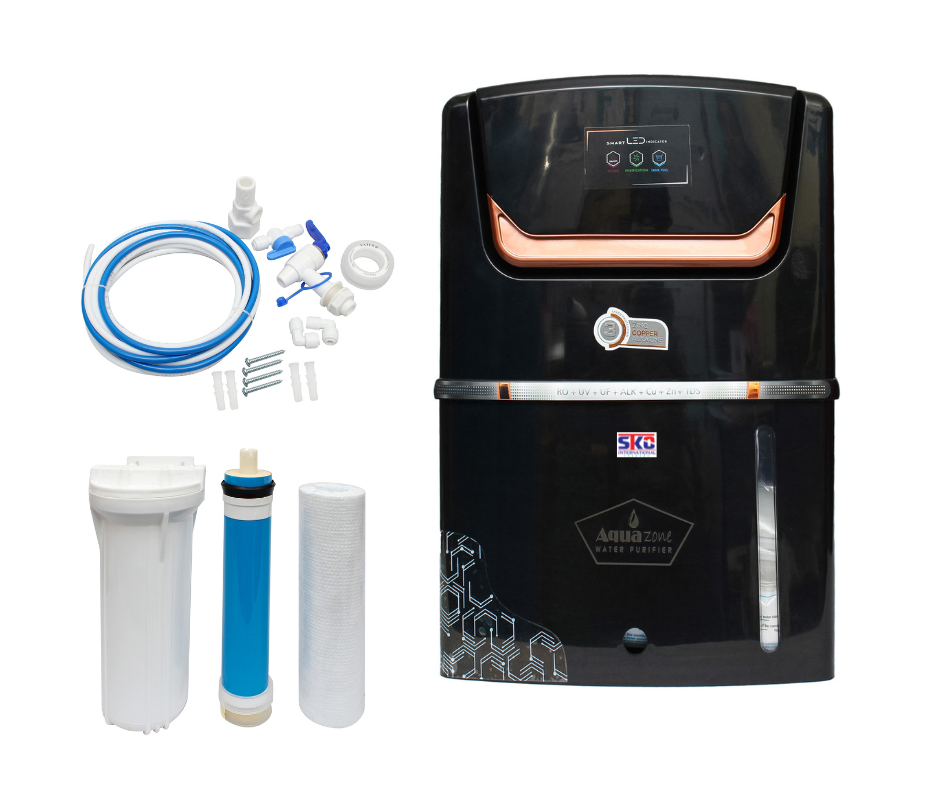 Aqua Zone Smart Led Indicator Water Purifier/ 12 Ltr Per Hour