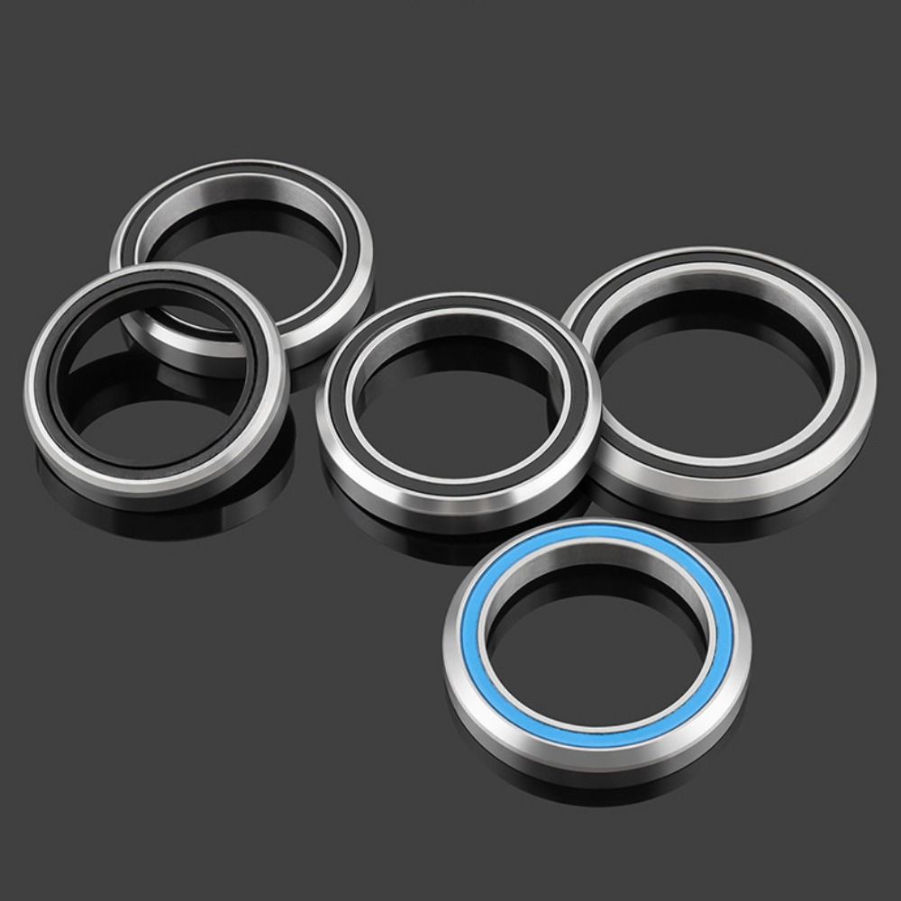 Durable Titanium Bicycle Headset Bearing Bearing 38/41.8/46.9/52MM Bicycle Headset Repair Bearing Ring Repair Parts MTB Steering Bearings Repair Parts Bicycle Parts