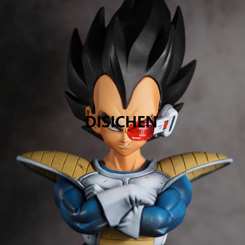 DISICHEN IUQXU Anime Dragon Ball 24Cm Figure Standing posture Vegeta PVC Figurine Action Figures Model Toys for Children Gifts Fashion