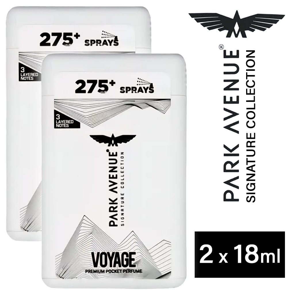PA Voyage Premium Pocket Perfume 18ML (Set of 2 Sprays) - 275+ Sprays