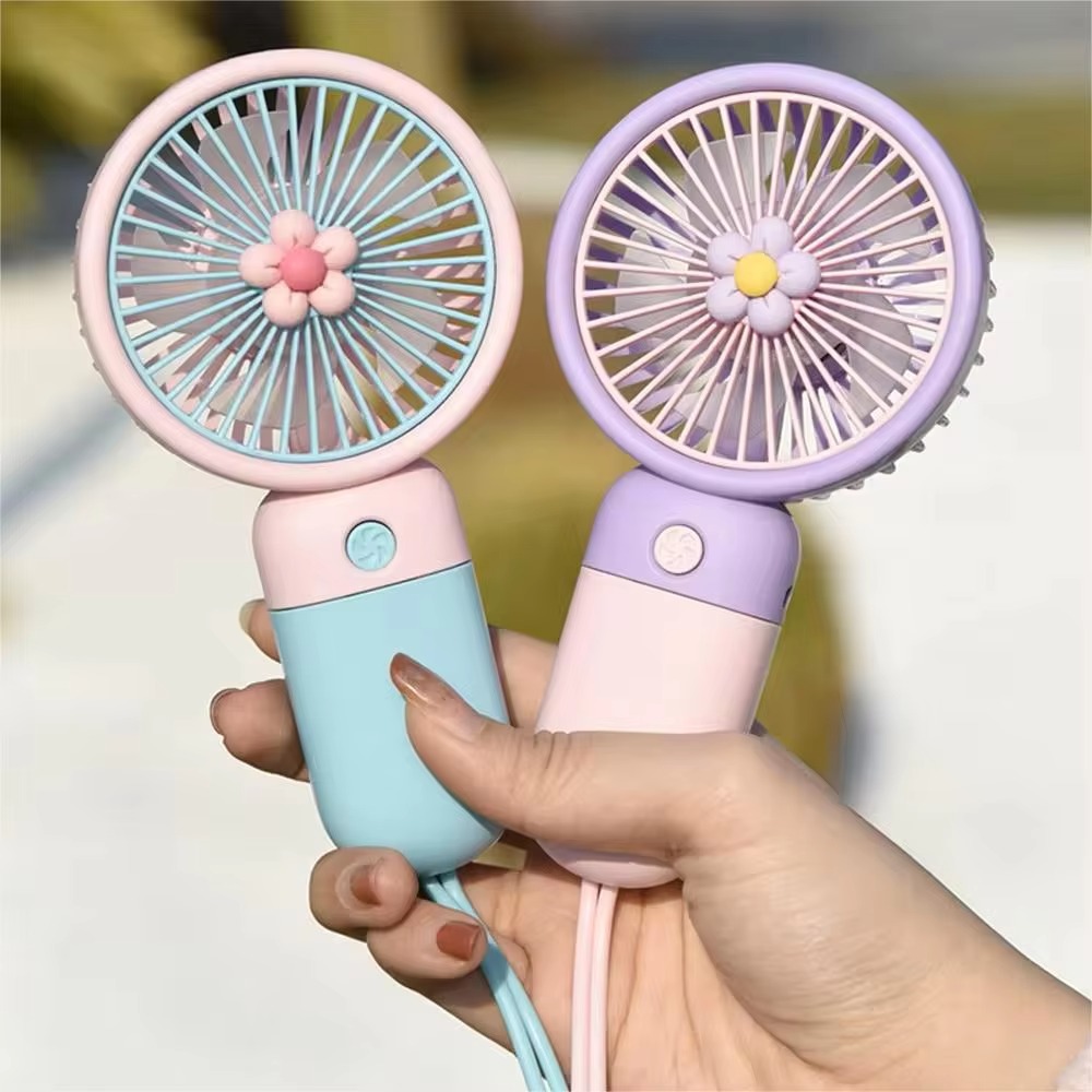 Mini Portable Lithium Battery Rechargeable Fan