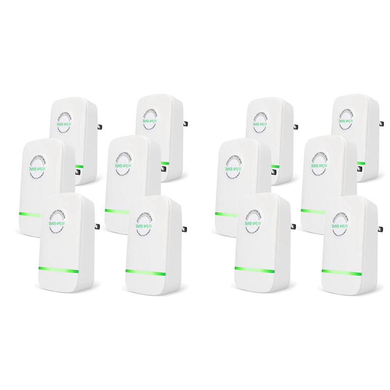 OUMERY 2X Power Saver Energy Saver Device, 6 Pack Smart Power Saver Pro Electricity Saving Box EU Plug