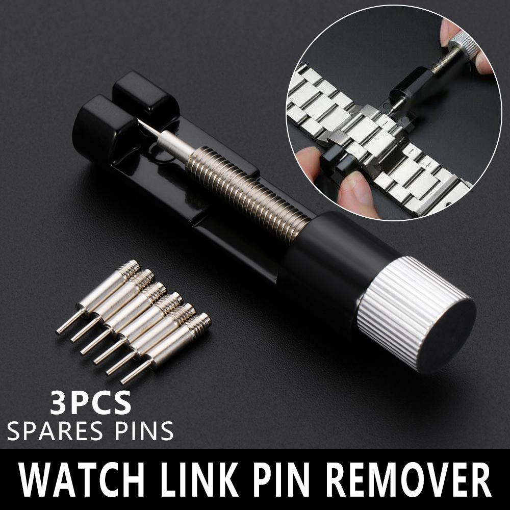 NEW Metal Chain Spring Bars Pins Watch Band Watch Repair Tool Link Pin Remover