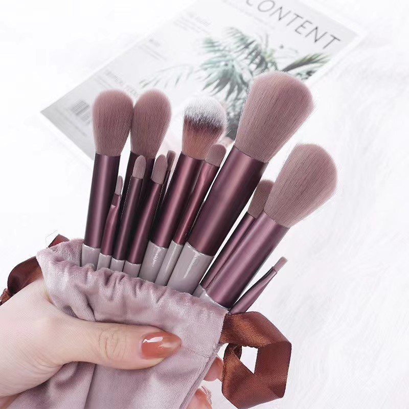 Makeup Powder Brush Soft Hair Portable Pieces 13 New Makeup Brush Set Eyeshadow Brush Full Set Brush Tools