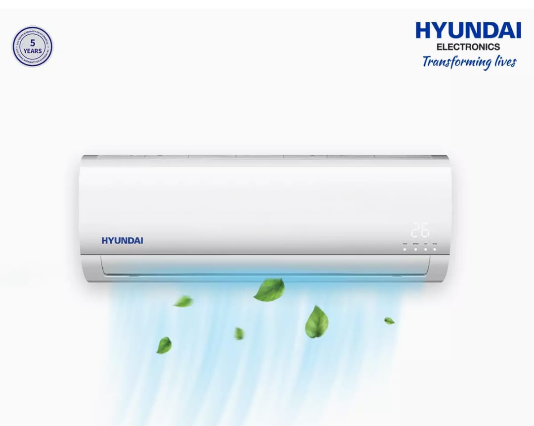 HYUNDAI Air Conditioner 1.5T NORMAL , Non Inverter Model HYCFC-18GRKN2 , 18000 BTU