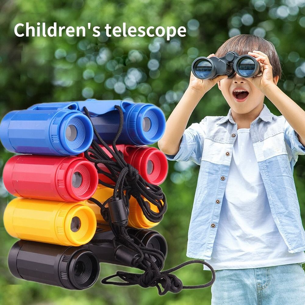 Portable 2.5x26 Compact Binoculars Lightweight Anti-skid Pocket Telescope Sightseeing Mini Pocket Small Binoculars Adults Kids