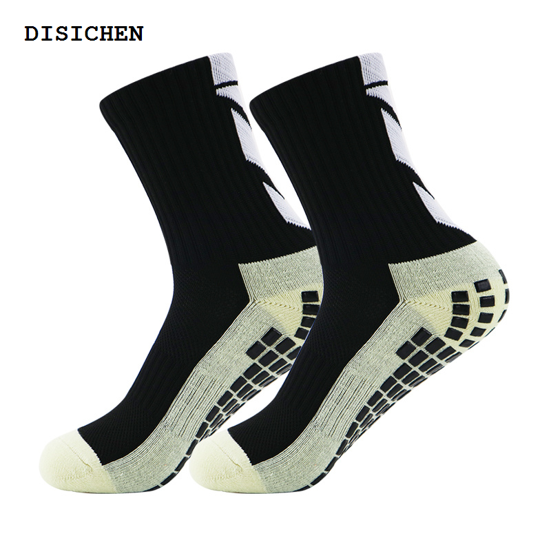 DISICHEN Portable 2023 Slip Socks Anti Men Football Non Slip Suction Grip Cotton Sport Cycling Running Riding Socks