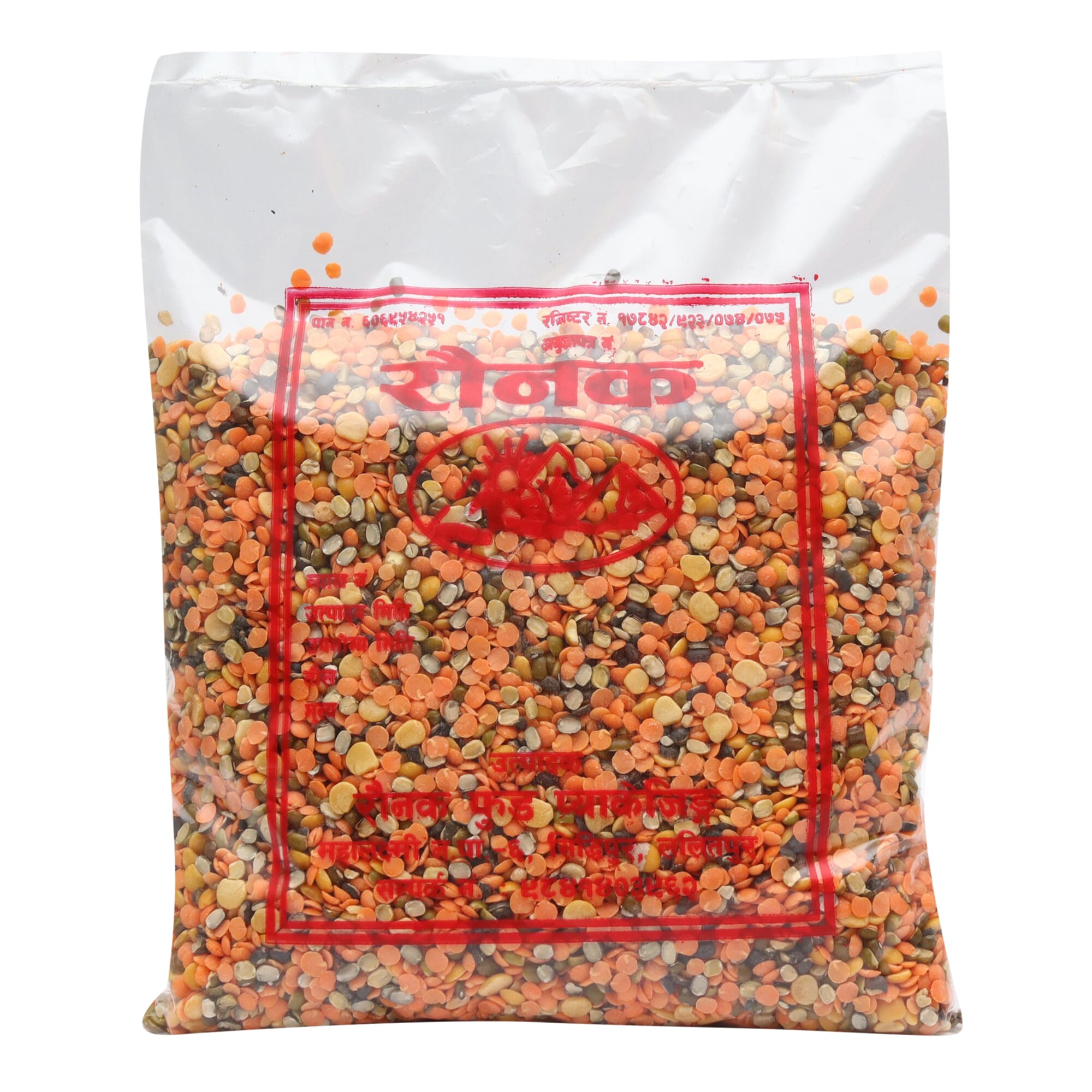 Raunak Pure Home Made High Protein And Fiber Nutritious Organic Mix Dal-1 kg
