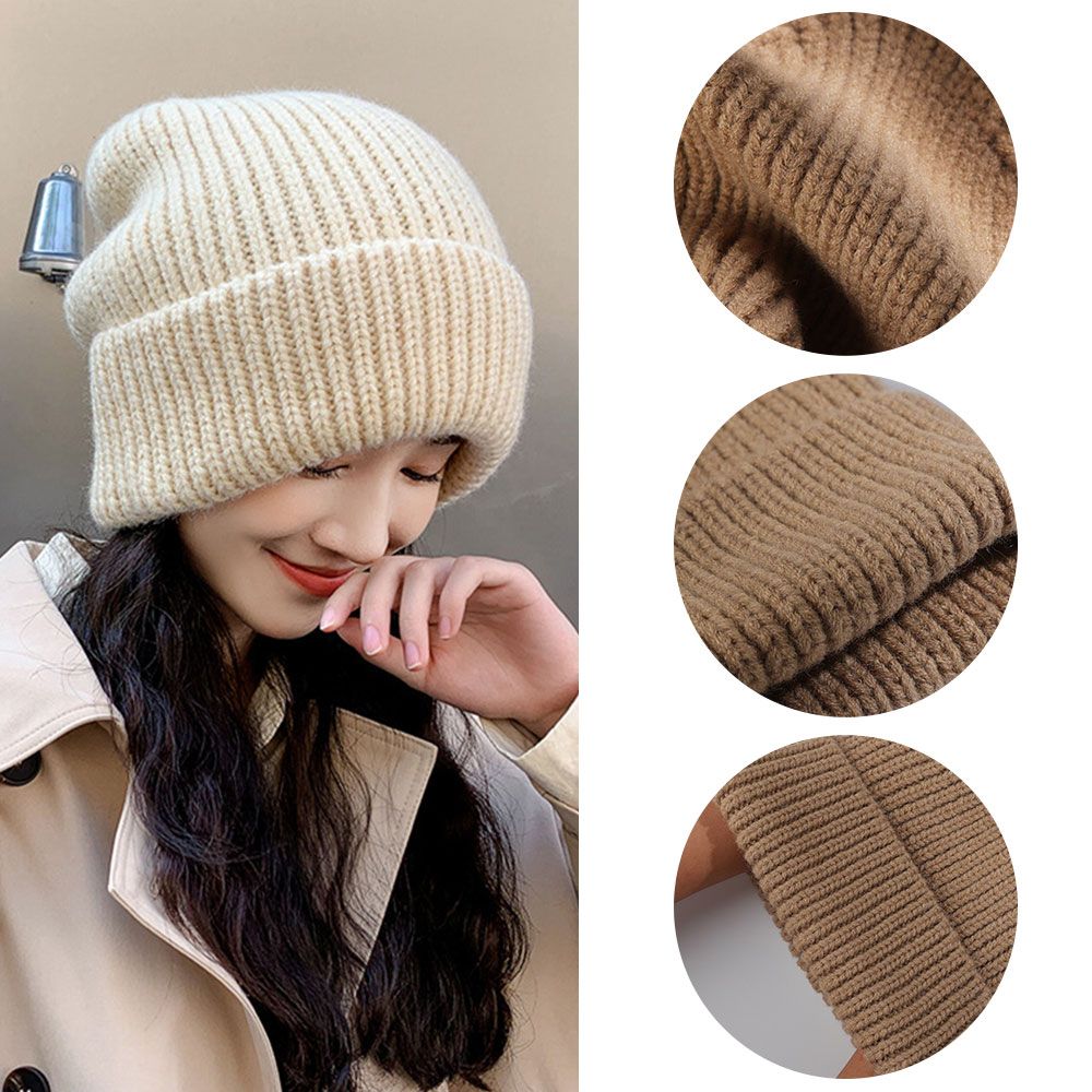 High Quality Multi Colors Knitted Beanies Solid Cute Woman/Men Female Beanie Caps Ladies Casual Cap Outdoor
