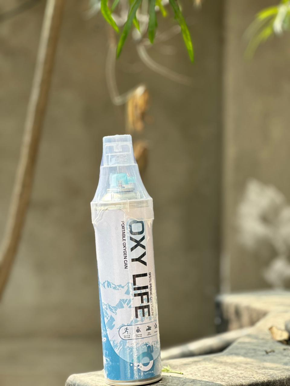 Portable Oxygen Can 12 Ltr For Trekking And Oxygen Needs