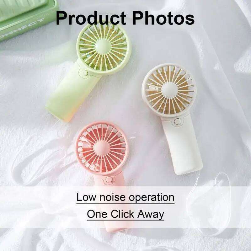 Mini Handheld Small Pocket Portable 1.5V AAA Battery Operated Fan Makeup
