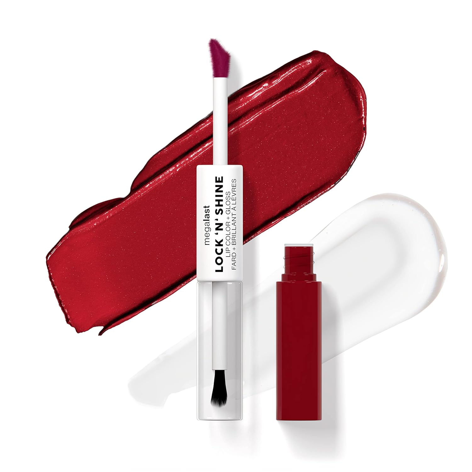 Wet n Wild Megalast Lock 'N' Shine Lip Color + Gloss Lipstick - Matte 4gm