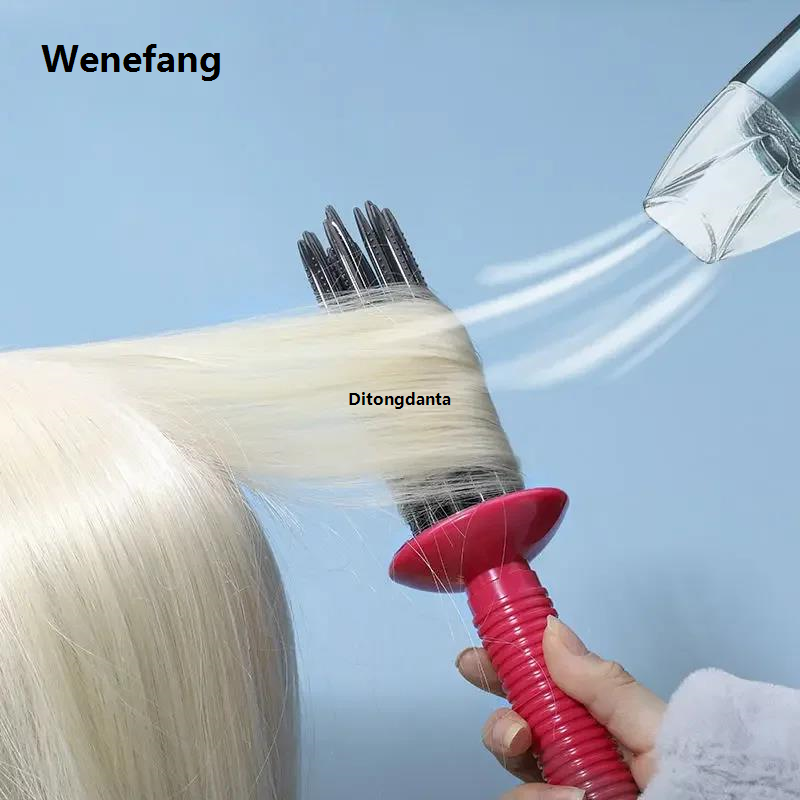 Wenefang Tools: roller brush, curly hair, styling, hair, air measuring teeth, 17 heatless, professional combing, curling hairstyle, tools, fluffy makeup