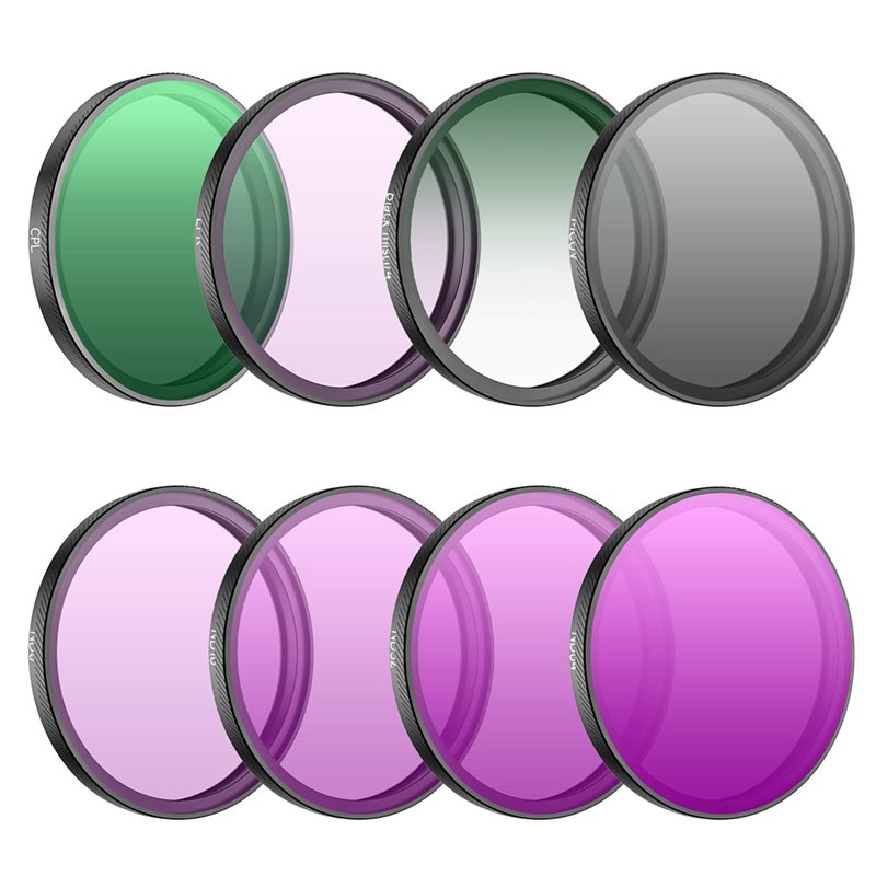 for Action 6 Lens Filters CPL MCUV ND Filter Set Optical Glass Waterproof Lens Filter for Action 6