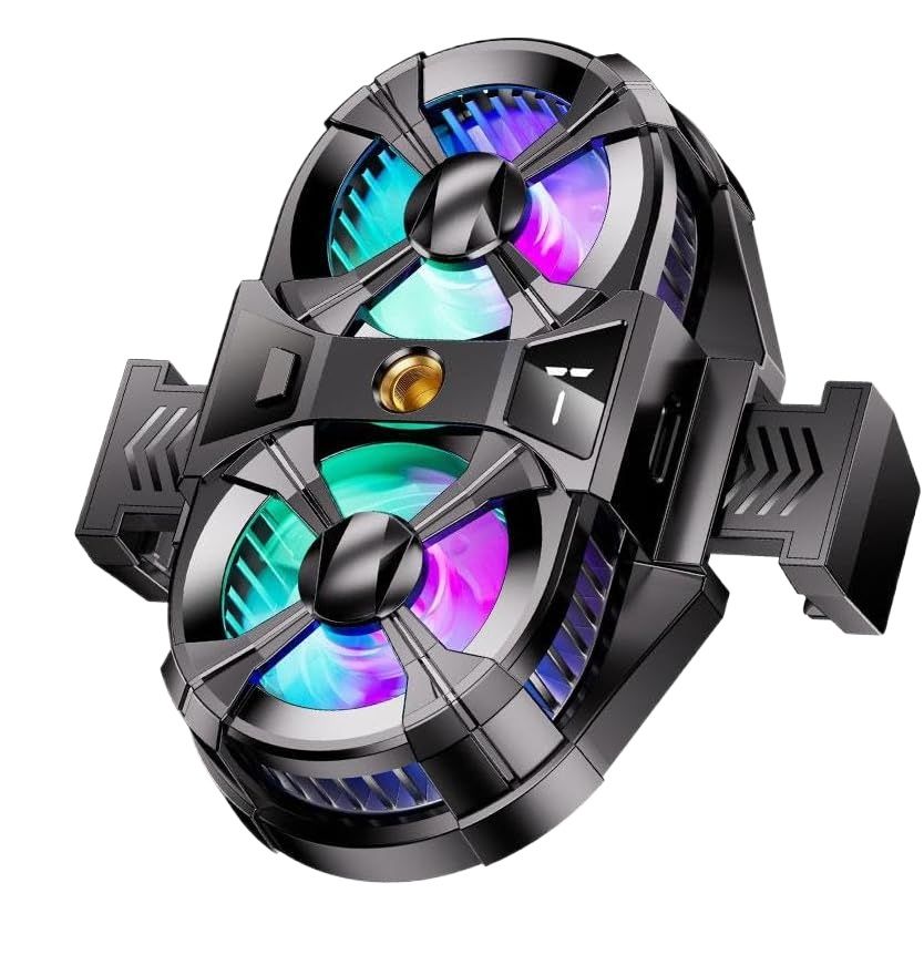 SL07 Mobile Phone 3 Gear Adjustable Semiconductor Cooling Fans System Radiator For Live Streaming Game Cooler