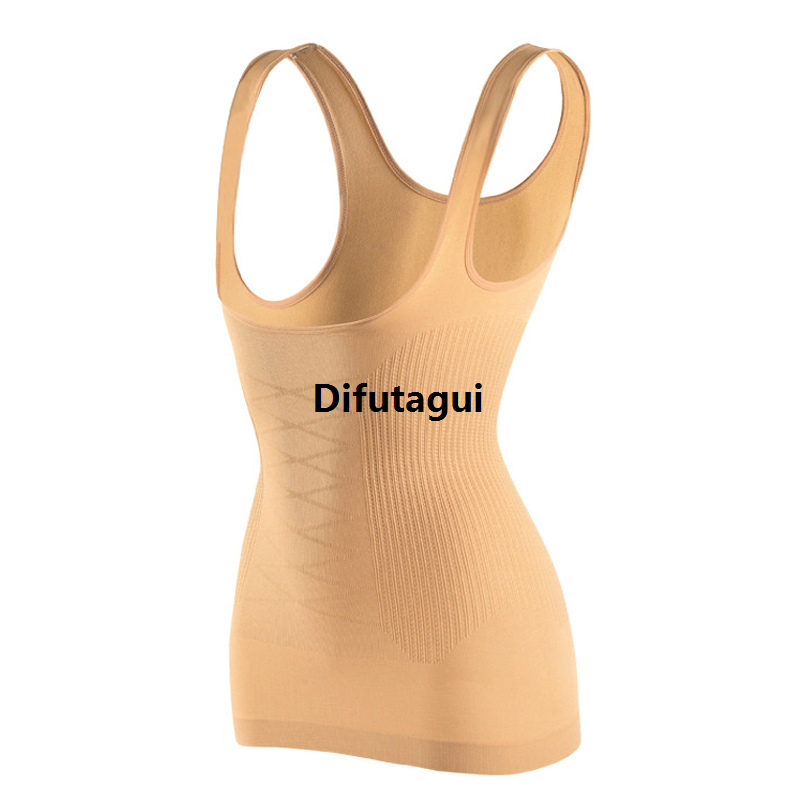 Difutagui Postpartum Shaping Chest Support Vest Plus U-shaped Chest Support New style and Abdomen Closer Shaper Women Shapewear Waist Trainer Tops