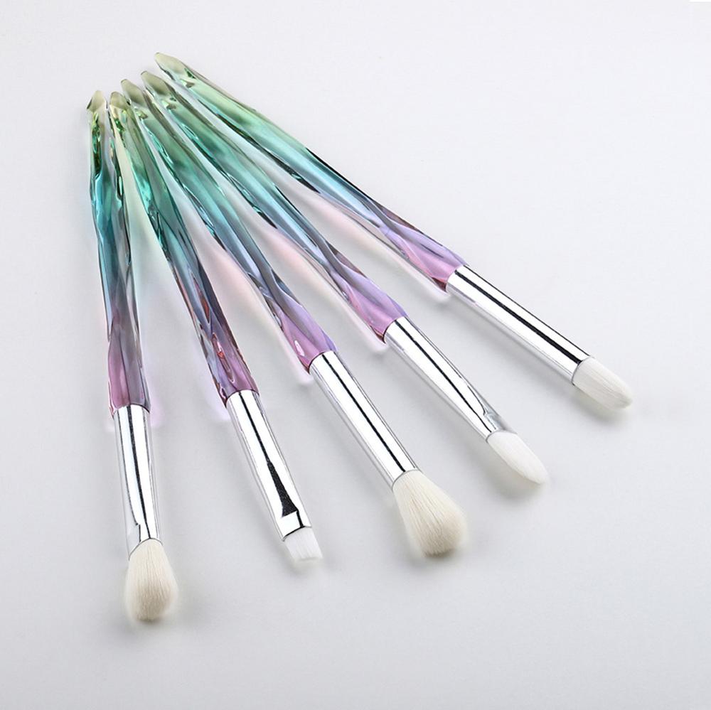 Tool Pencil Lip Line High Quality Lip Eyebrow Brush Makeup Diamond Mini FLD] Buy Closed Eyes [5Pcs Eye Brush Set Eyeshadow Professional