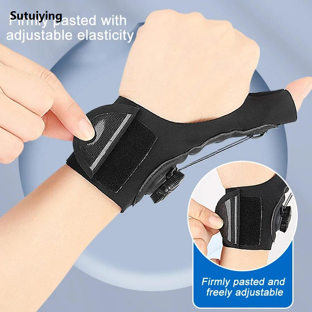 Sutuiying 1Pcs Adjustable Hand Brace Thumb Support Left Right Hand Arthritis 2025 New Thumb Splint Sleeping Compression Wrist Wrap Thumb Sprain