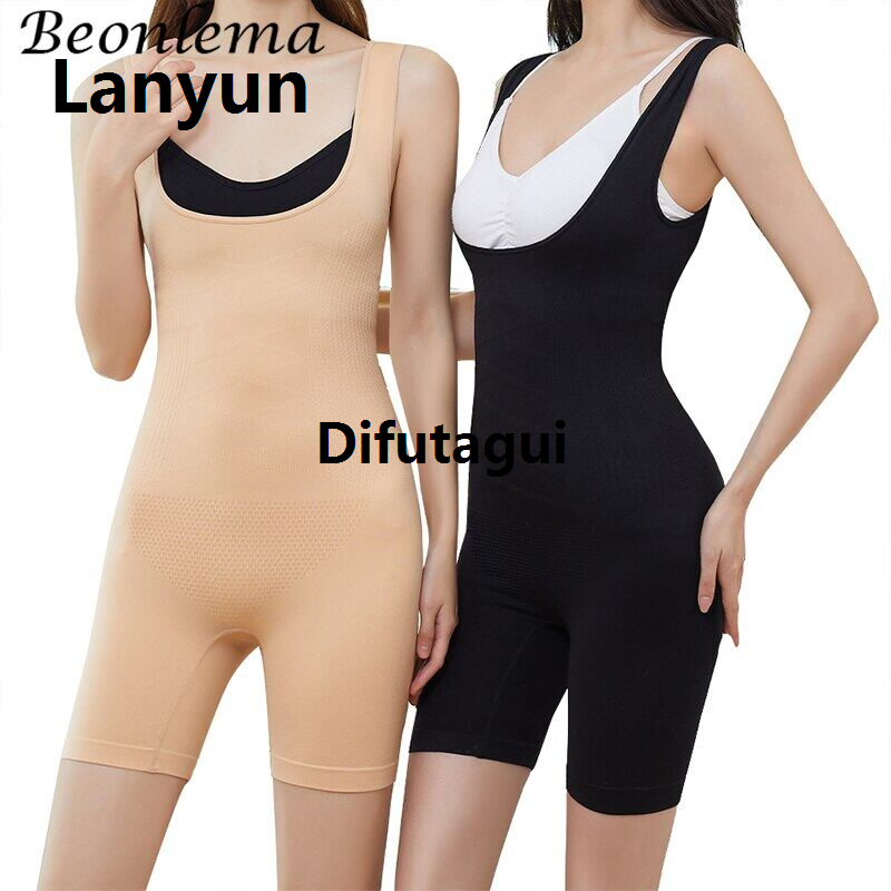 Difutagui Clarissali Seamless Women Bodysuit Sleeveless Romper Jumpsuit 【2025 Version】 Original Modeling Push Up Corset Slim Fit Sports Short Pants Shapewear