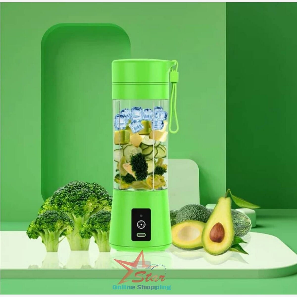 Rechargeable Battery 380Ml Portable Electric Mini Usb Juicer Bottle